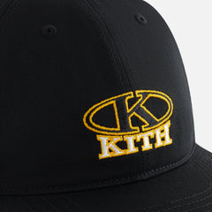 Kith Women Ellipse Logo Twill Classic Cap - Black | Kith Black