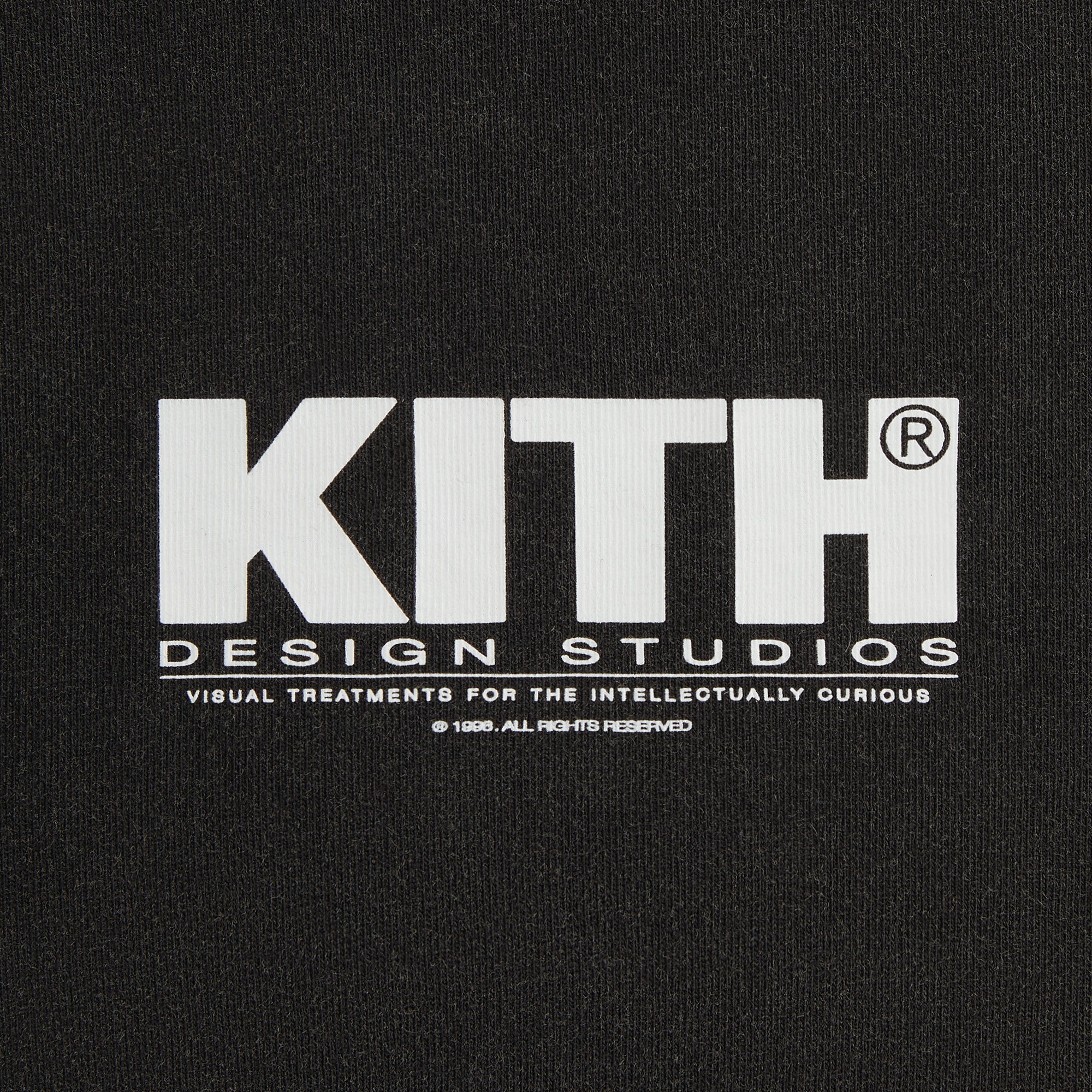 Kith Women Design Studios Vintage Oversized Sonoma Long Sleeve Tee - B | Kith Black