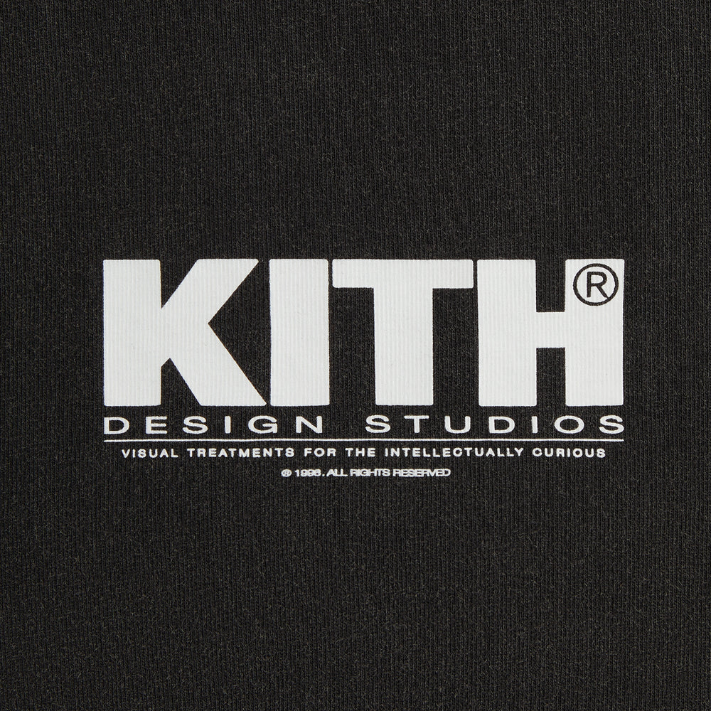 Kith Women Design Studios Vintage Oversized Sonoma Long Sleeve Tee - B | Kith Black