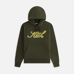 Kith Women Ribbon Script Jane II Hoodie - Cypress | Kith Cypress