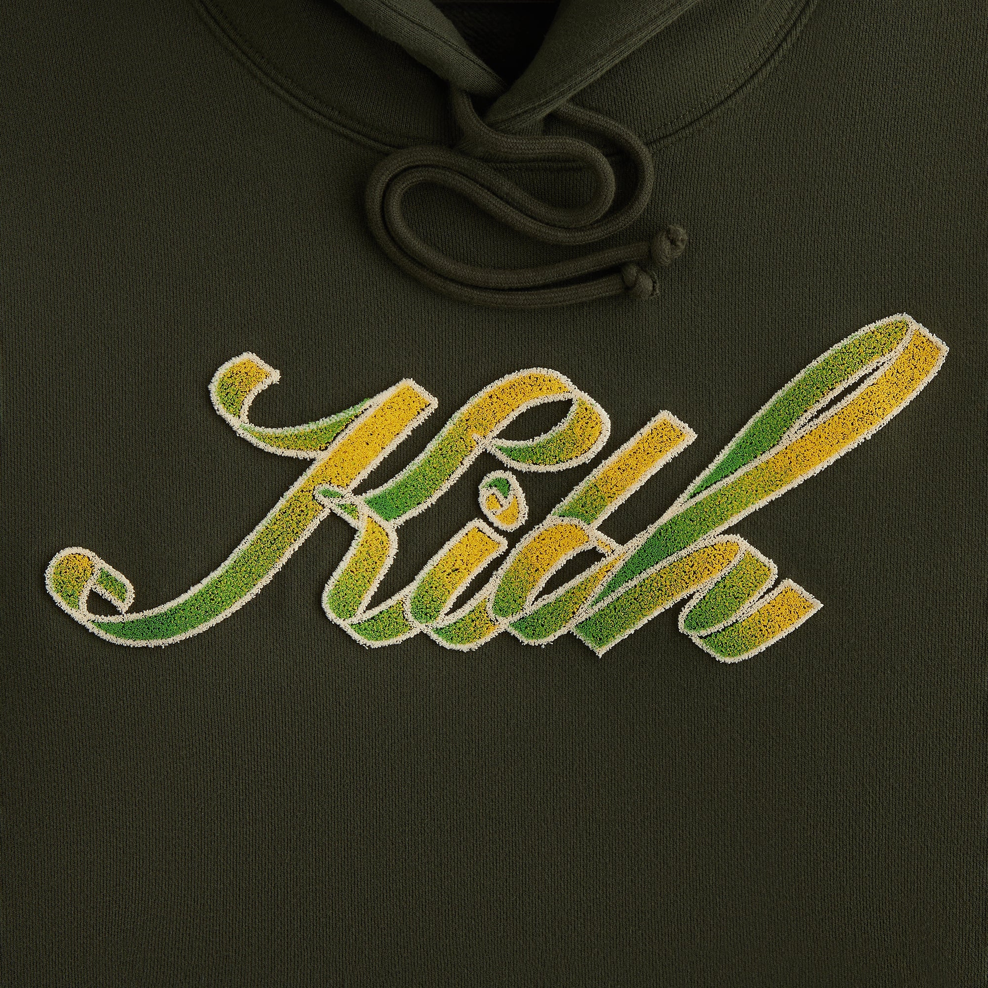 Kith Women Ribbon Script Jane II Hoodie - Cypress | Kith Cypress