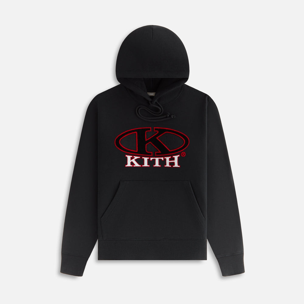 Kith Women Ellipse Logo Jane II Hoodie - Black | Kith Black