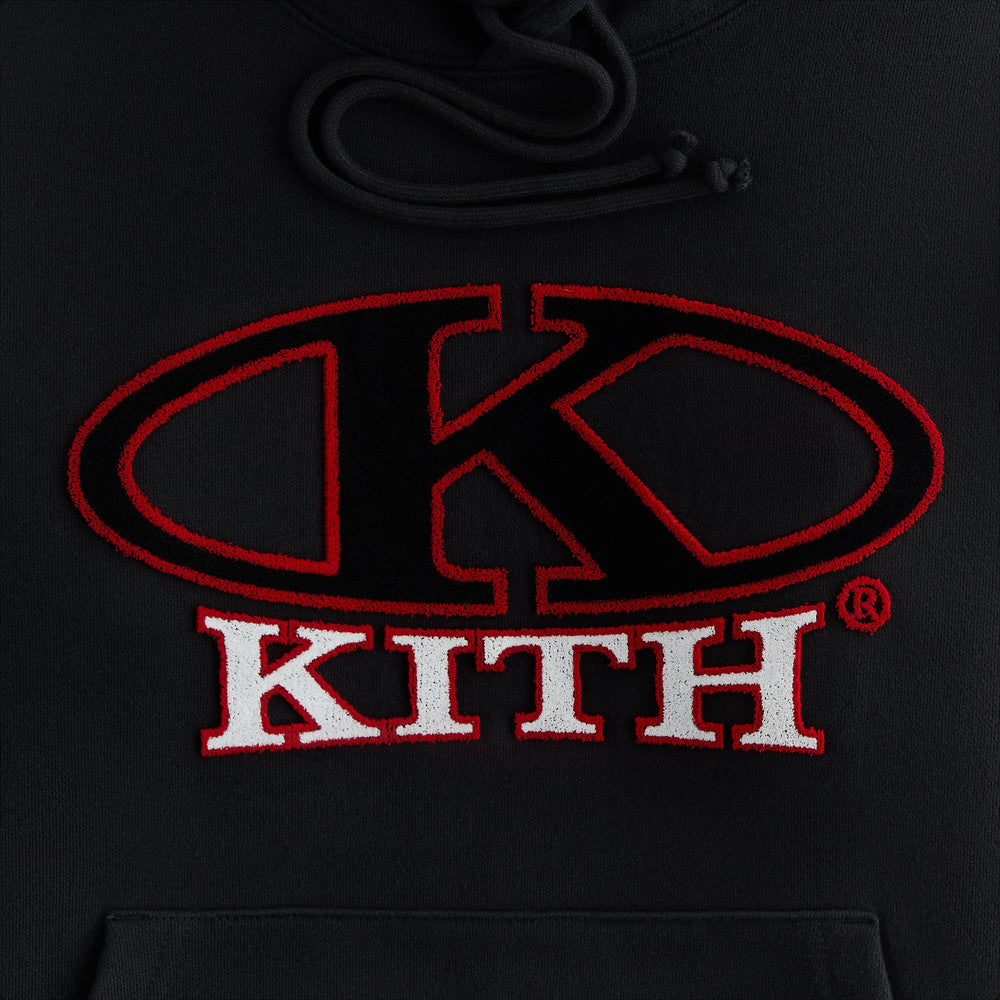 Kith Women Ellipse Logo Jane II Hoodie - Black | Kith Black