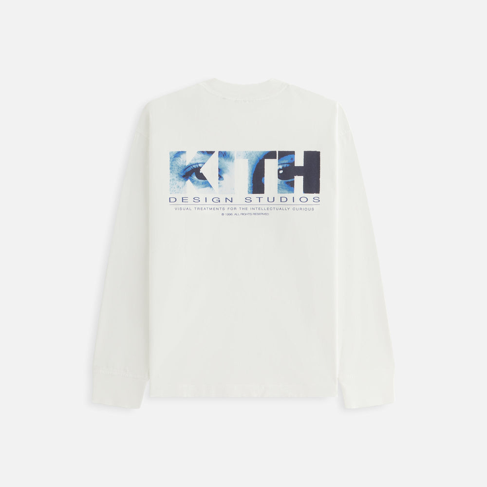 Kith Women Design Studios Vintage Oversized Sonoma Long Sleeve Tee - W | Kith White