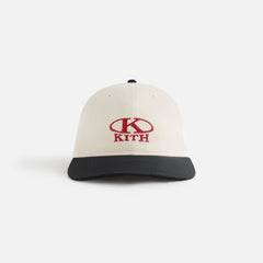 Kith Women Ellipse Logo Twill Classic Cap - Sandrift | Kith Sandrift