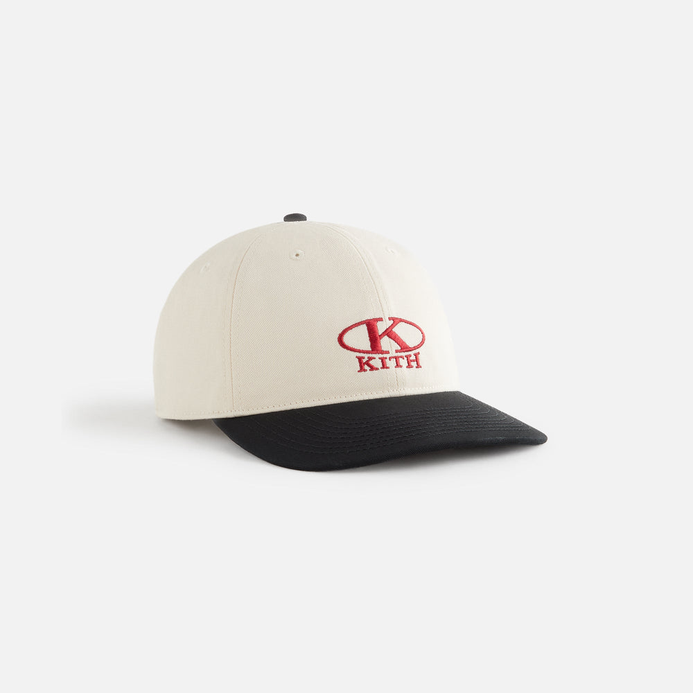 Kith Women Ellipse Logo Twill Classic Cap - Sandrift | Kith Sandrift