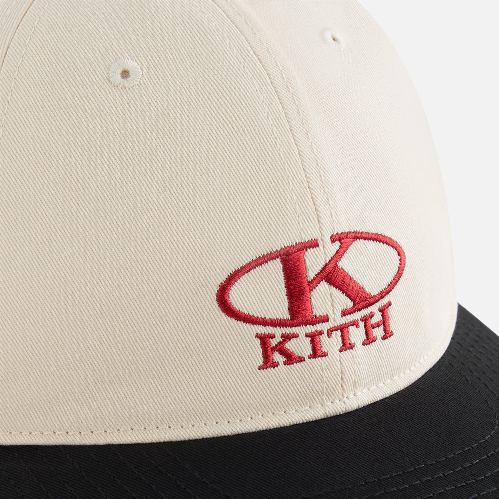 Kith Women Ellipse Logo Twill Classic Cap - Sandrift | Kith Sandrift