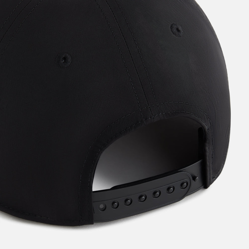 Kith Women GT Logo Nylon Low Pinch Crown Cap - Black | Kith Black