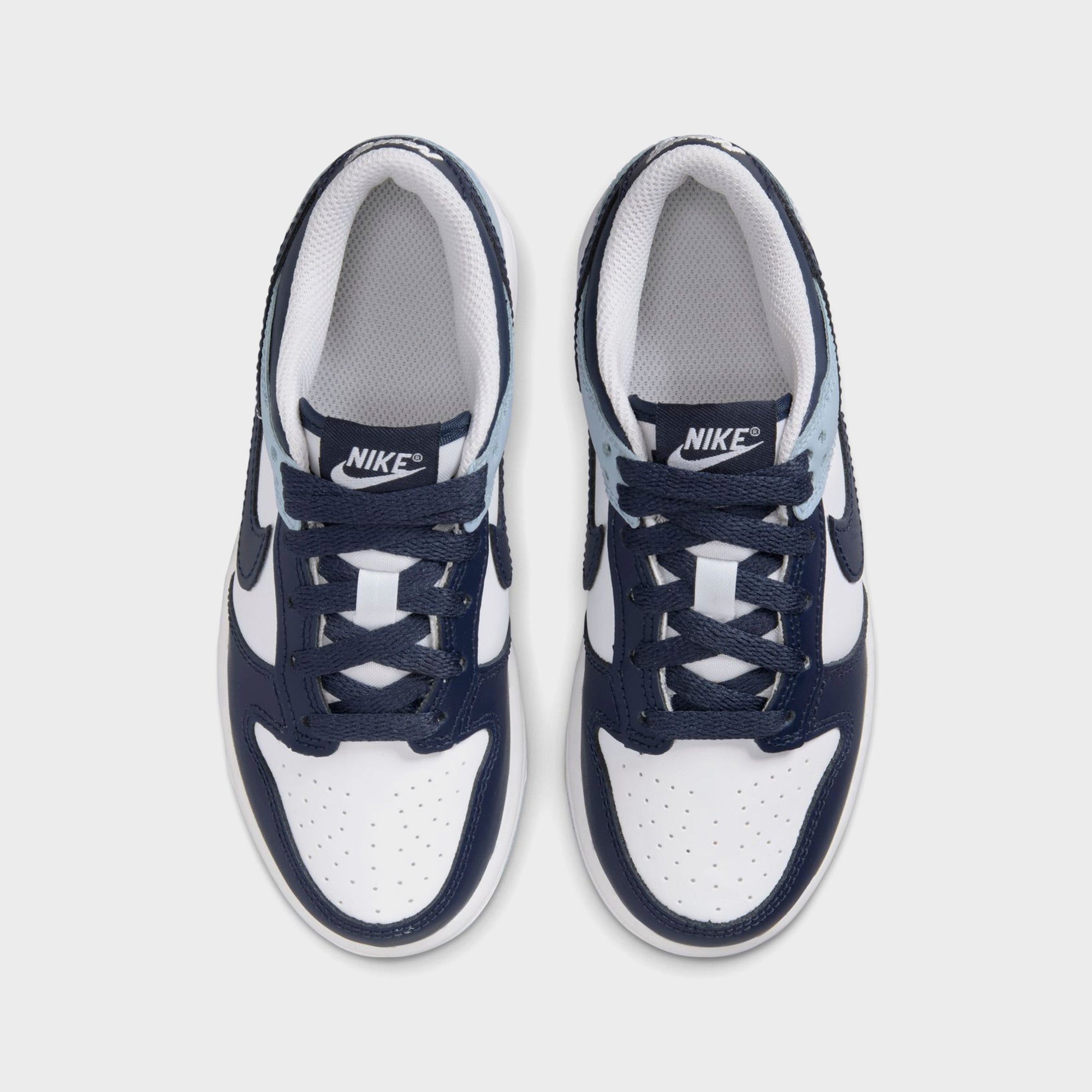 Nike PS Dunk Low - White / Midnight Navy / Lt Armor | Kith White / Midnight Navy / Lt Armor