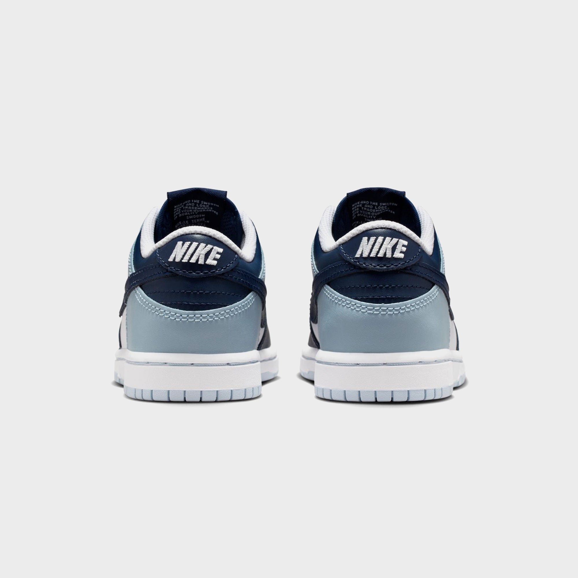 Nike PS Dunk Low - White / Midnight Navy / Lt Armor | Kith White / Midnight Navy / Lt Armor