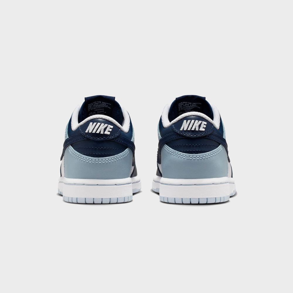 Nike PS Dunk Low - White / Midnight Navy / Lt Armor | Kith White / Midnight Navy / Lt Armor