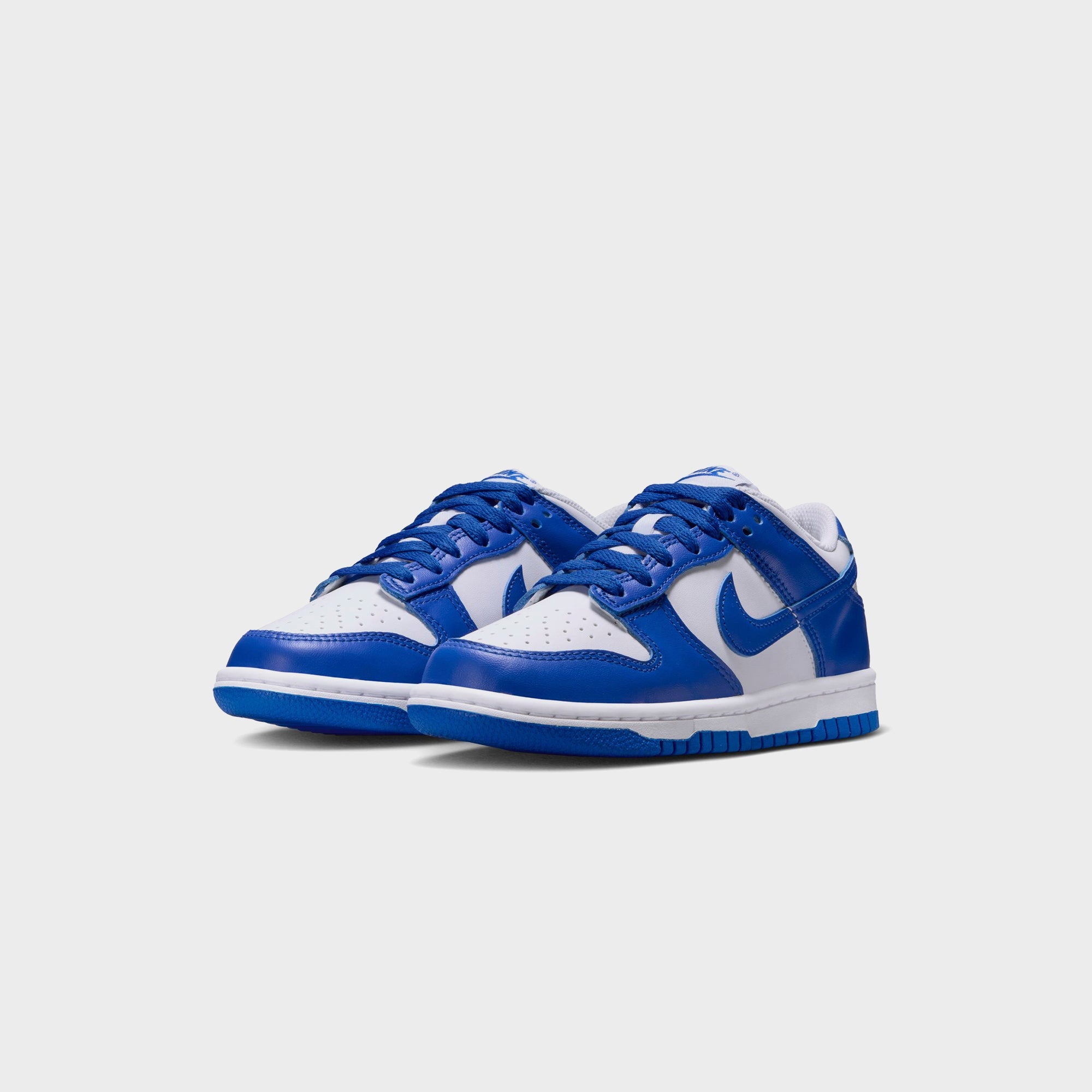Nike GS Dunk Low - White / Hyper Royal | Kith White / Hyper Royal