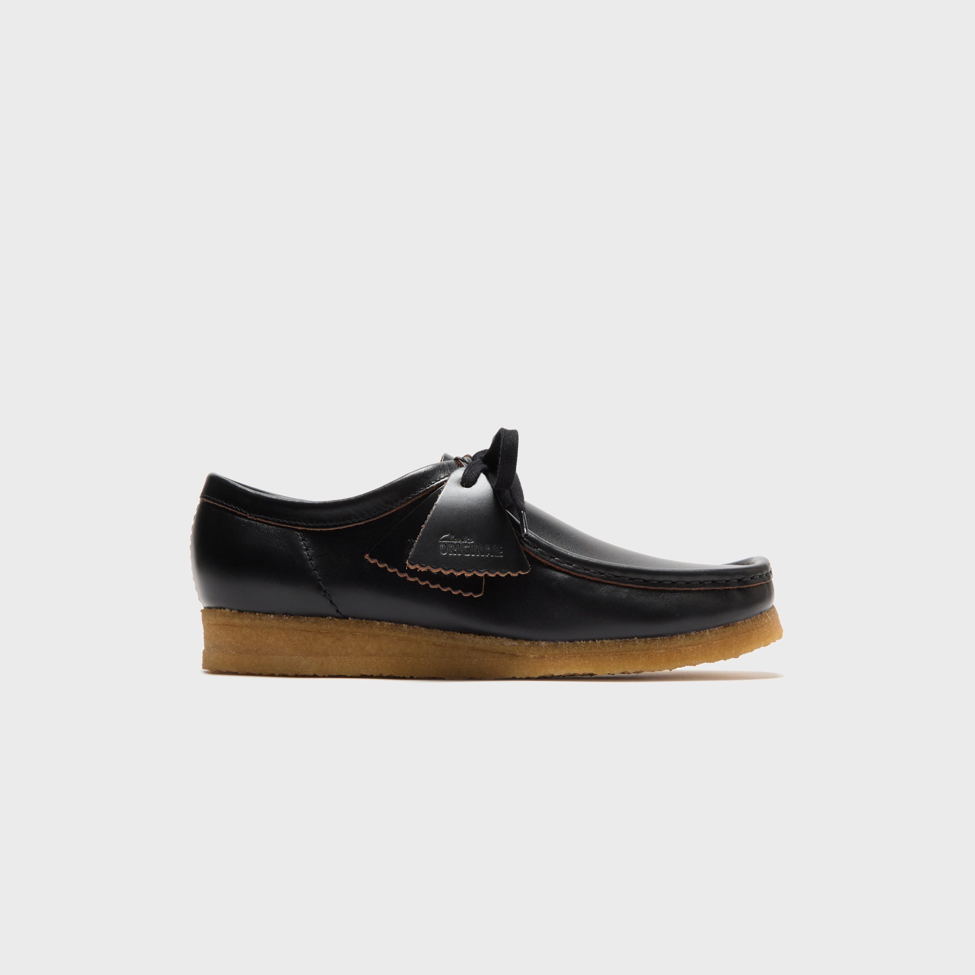 Clarks Wallabee - Black Smooth Leather | Kith Black Smooth Leather