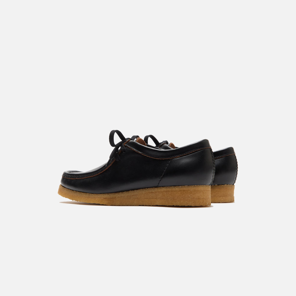 Clarks Wallabee - Black Smooth Leather | Kith Black Smooth Leather