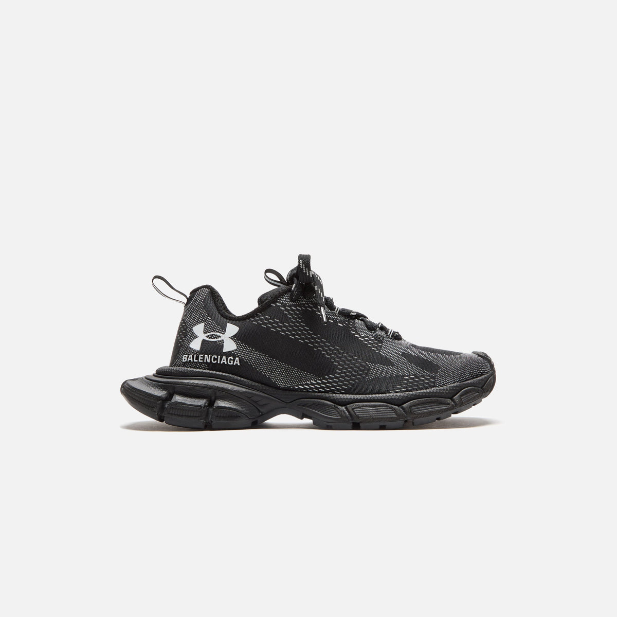 Balenciaga x Under Armour 3XL Knit Trainer - Black / White | Kith Black / White