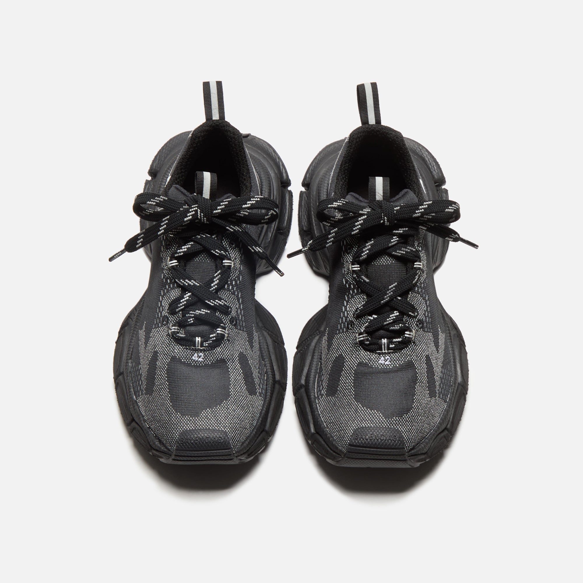Balenciaga x Under Armour 3XL Knit Trainer - Black / White | Kith Black / White