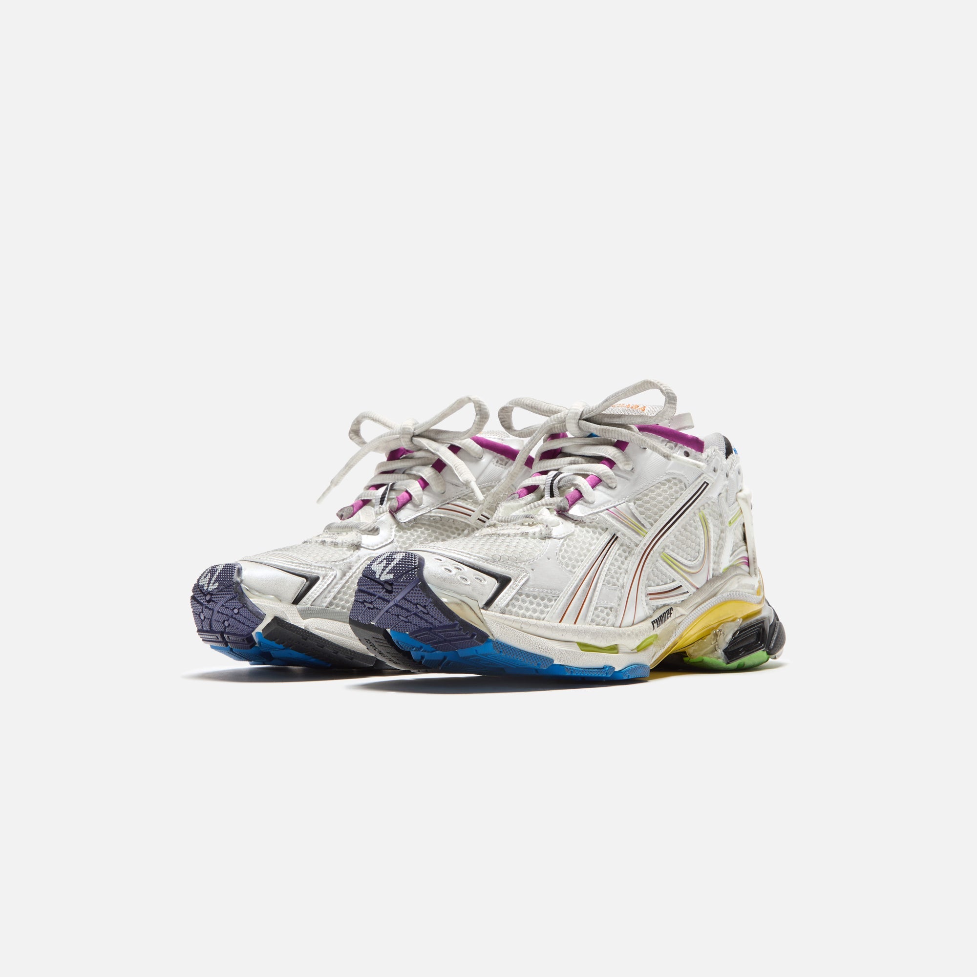 Balenciaga Runner Sneaker - White / Multicolor | Kith White / Multicolor
