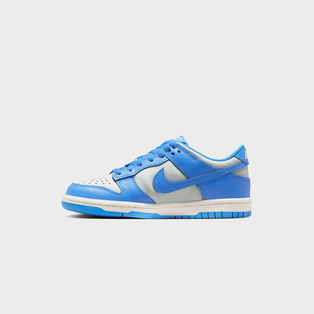 Nike GS Dunk Low - Light Silver / Light Photo Blue / Sail | Kith Light Silver / Light Photo Blue / Sail