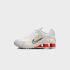 Nike Shox R4 - White / Phantom / Picante Red | Kith White / Phantom / Picante Red