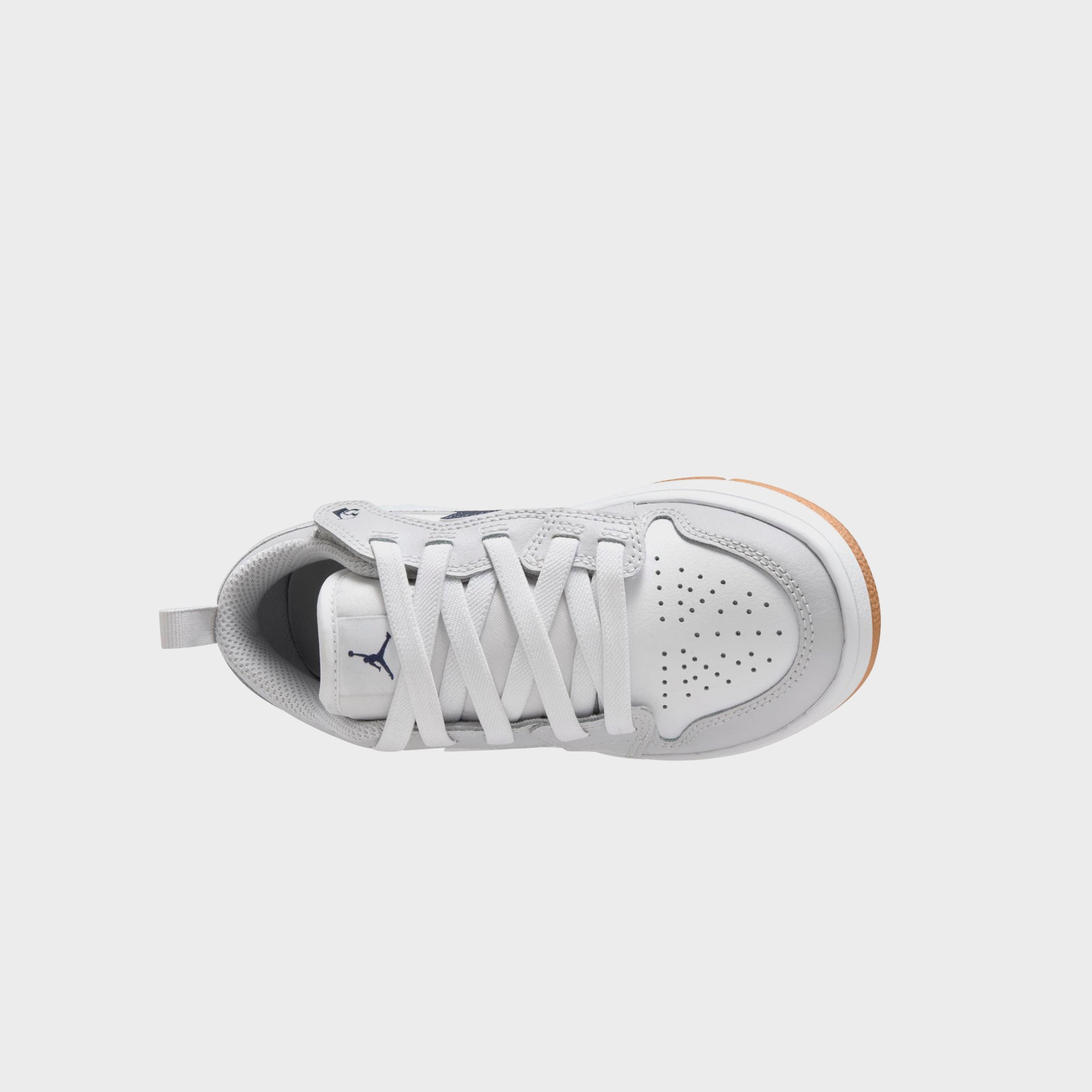 Nike PS Jordan 1 Low Alt - White / Neutral Grey / Gum Medium Brown / M | Kith White / Neutral Grey / Gum Medium Brown / Midnight Navy