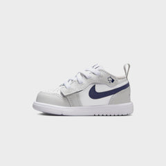 Nike TD Jordan 1 Low Alt - White / Neutral Grey / Gum Medium Brown / M | Kith White / Neutral Grey / Gum Medium Brown / Midnight Navy