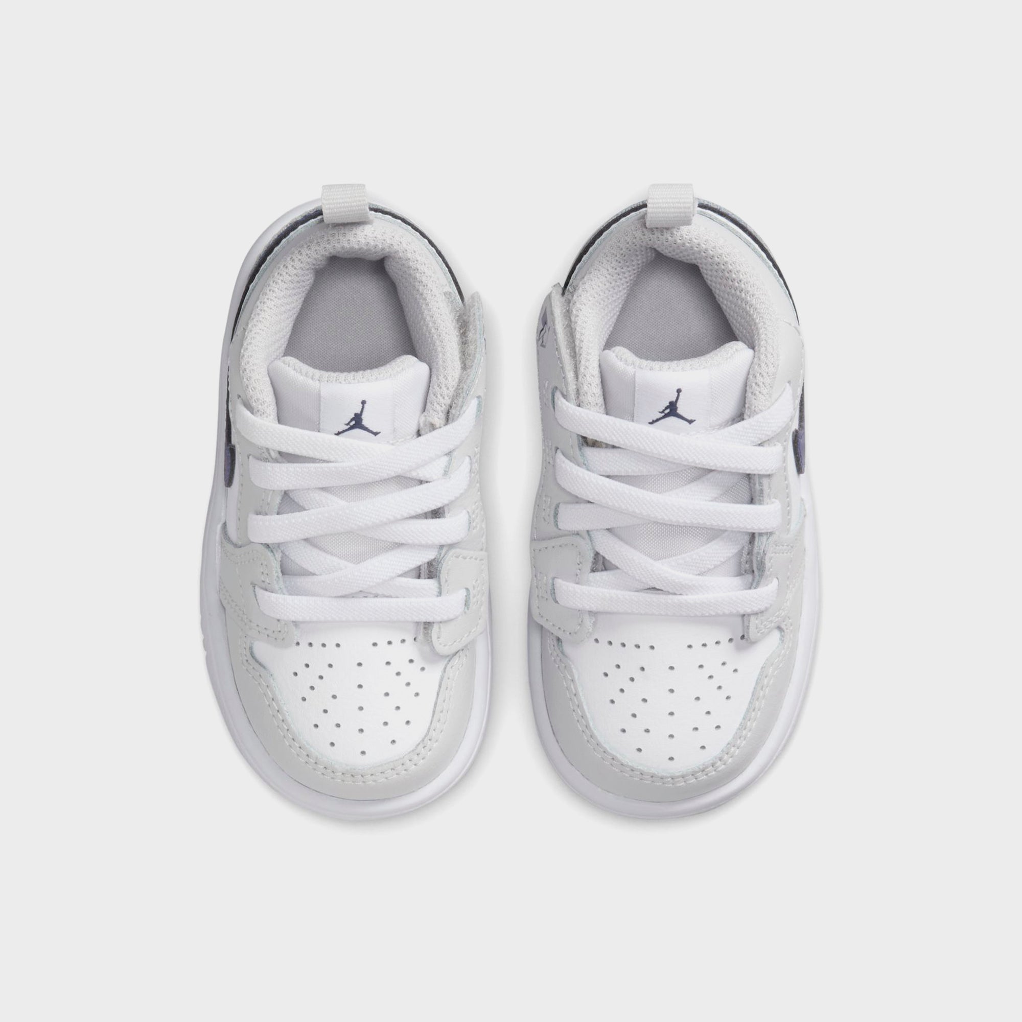 Nike TD Jordan 1 Low Alt - White / Neutral Grey / Gum Medium Brown / M | Kith White / Neutral Grey / Gum Medium Brown / Midnight Navy