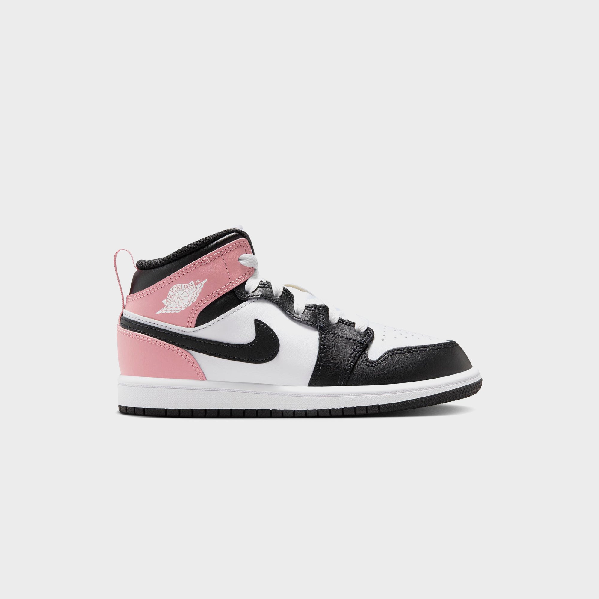 Nike PS Air Jordan 1 Mid - White / Black / Rust Pink | Kith White / Black / Rust Pink