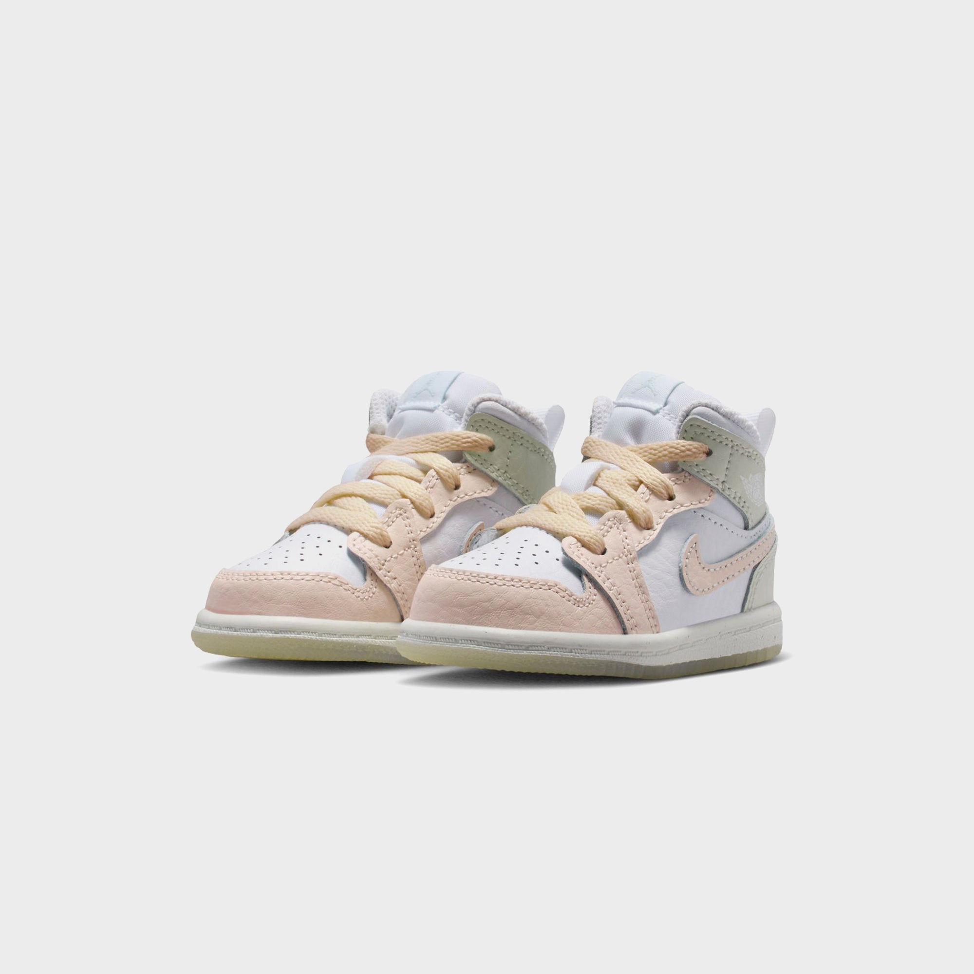 Jordan TD Jordan 1 Mid SE - Sail / Guava Ice / Sea Glass / Glacier B | Kith Sail / Guava Ice / Sea Glass / Glacier B