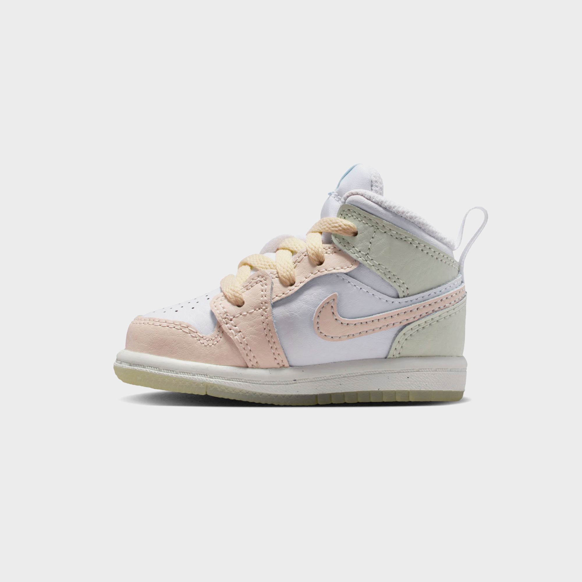 Jordan TD Jordan 1 Mid SE - Sail / Guava Ice / Sea Glass / Glacier B | Kith Sail / Guava Ice / Sea Glass / Glacier B