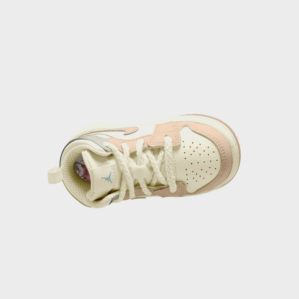 Jordan TD Jordan 1 Mid SE - Sail / Guava Ice / Sea Glass / Glacier B | Kith Sail / Guava Ice / Sea Glass / Glacier B