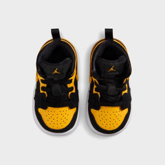 Jordan Air Jordan 1 Mid Se - Black / White / Varsity Maize | Kith Black / White / Varsity Maize