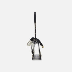 WGACA Chanel Sand By The Sea Flap Medium - Black Vinyl | Kith Black Vinyl