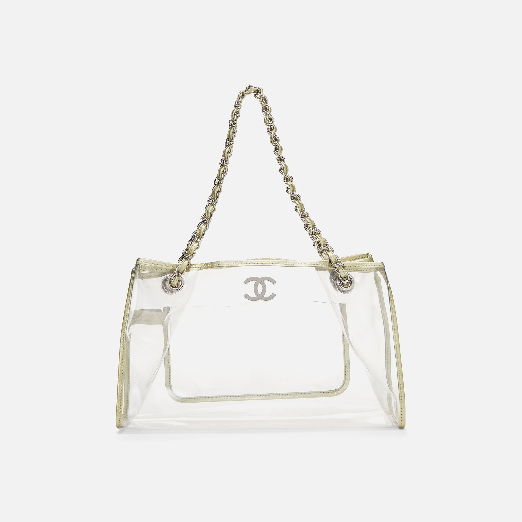 WGACA Chanel CC Tote - Gold Vinyl | Kith Gold Vinyl