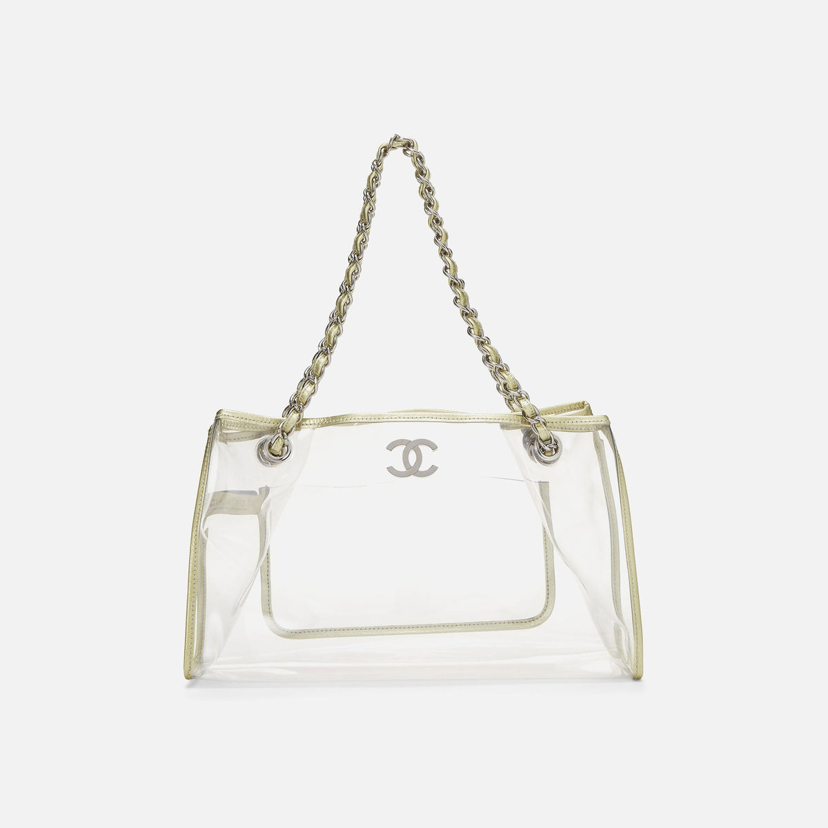 WGACA Chanel CC Tote - Gold Vinyl | Kith Gold Vinyl