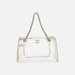WGACA Chanel CC Tote - Gold Vinyl | Kith Gold Vinyl