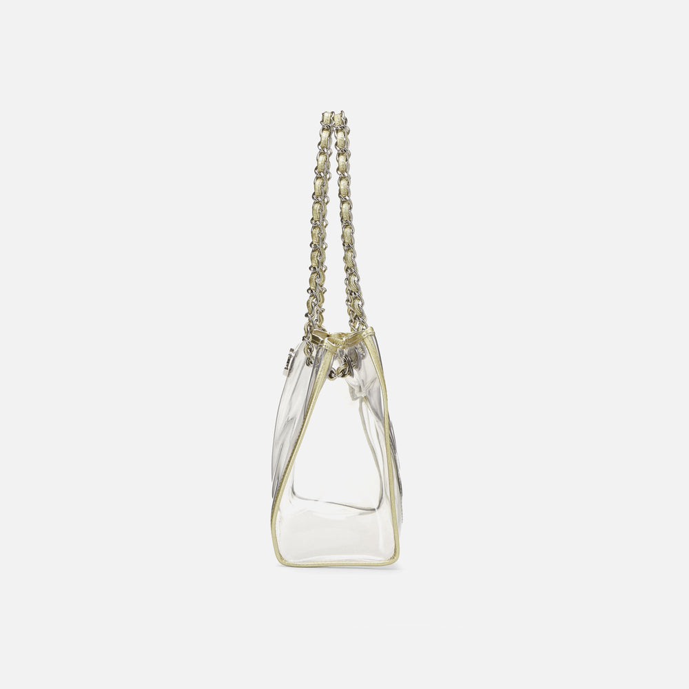 WGACA Chanel CC Tote - Gold Vinyl | Kith Gold Vinyl