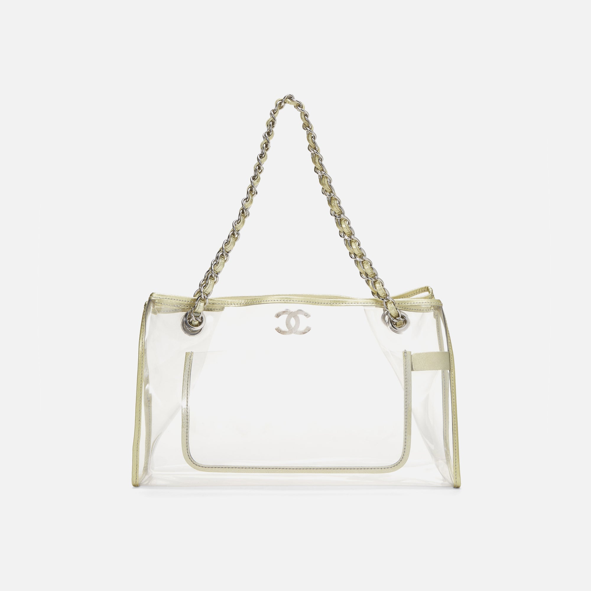 WGACA Chanel CC Tote - Gold Vinyl | Kith Gold Vinyl