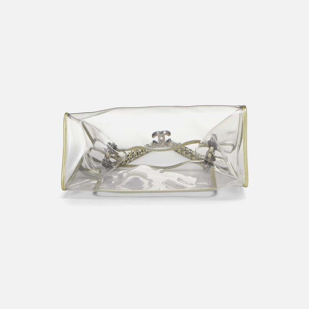 WGACA Chanel CC Tote - Gold Vinyl | Kith Gold Vinyl