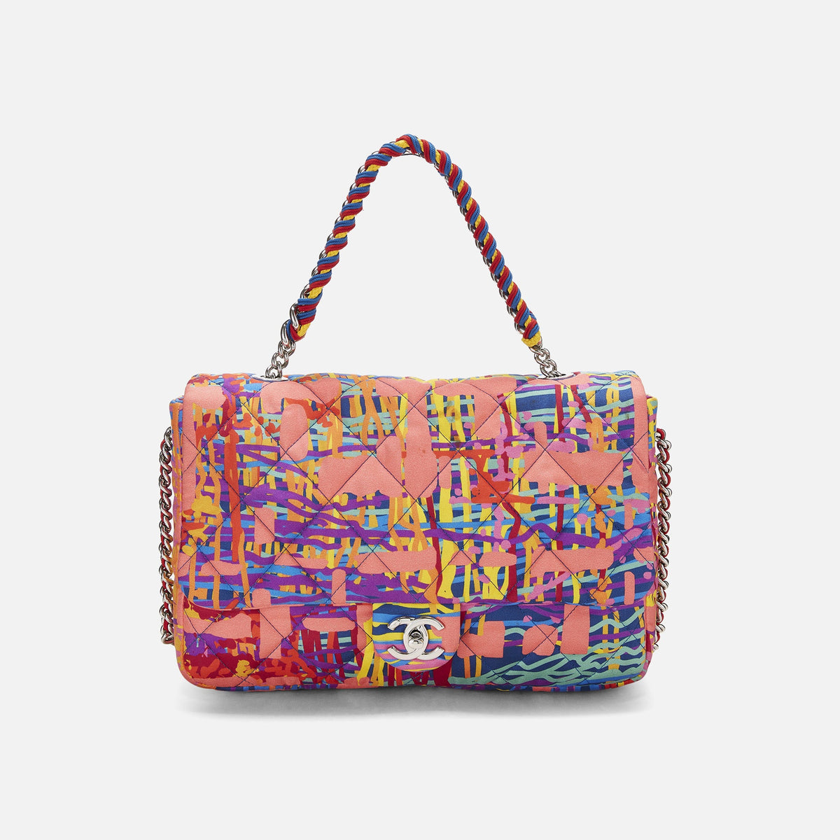 WGACA Chanel Satin Flapbag Large - Multi | Kith Multi