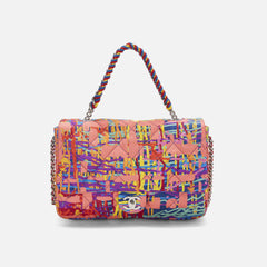 WGACA Chanel Satin Flapbag Large - Multi | Kith Multi