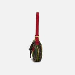 WGACA Fendi Embroidered Baguette - Red | Kith Red