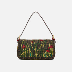 WGACA Fendi Embroidered Baguette - Red | Kith Red