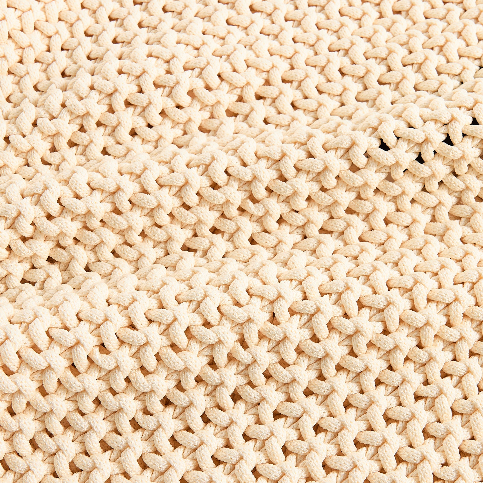 Stone Island Chain Stitch UV Reactive Sweater Cherry - Beige | Kith Beige