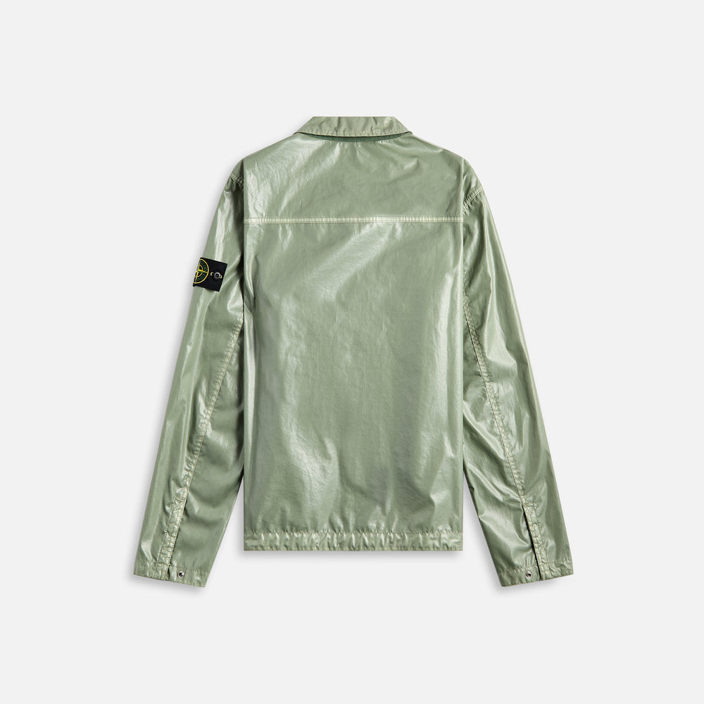 Stone Island Mussola Gommata-Tc Garment Dyed Jacket - Sage | Kith Sage