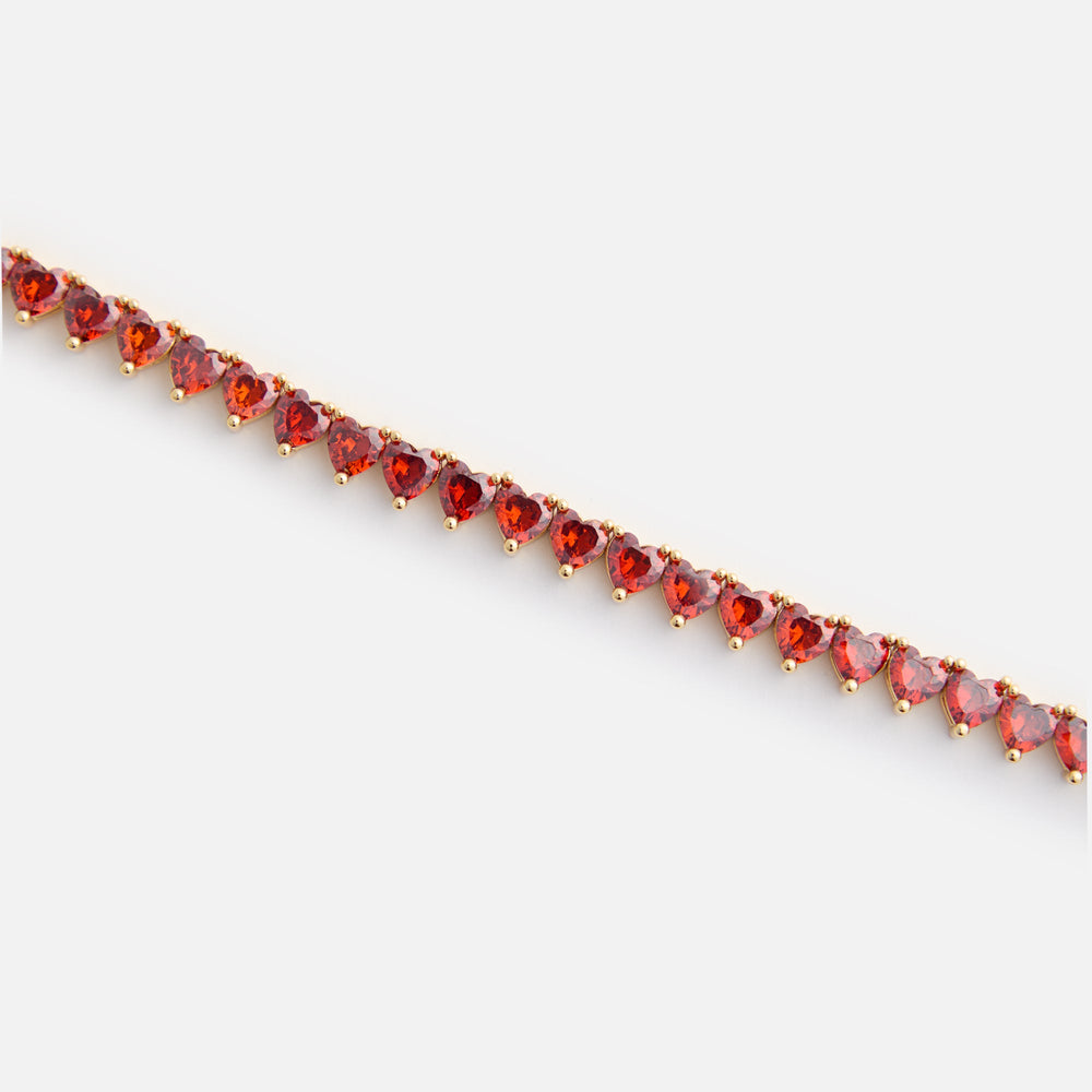 Crystal Haze Be My Valentine Bracelet - Red | Kith Red