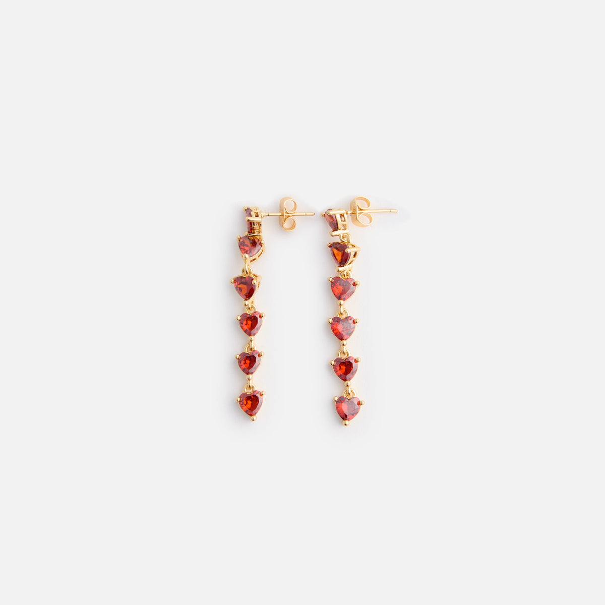 Crystal Haze Be My Valentine Earring - Red | Kith Red