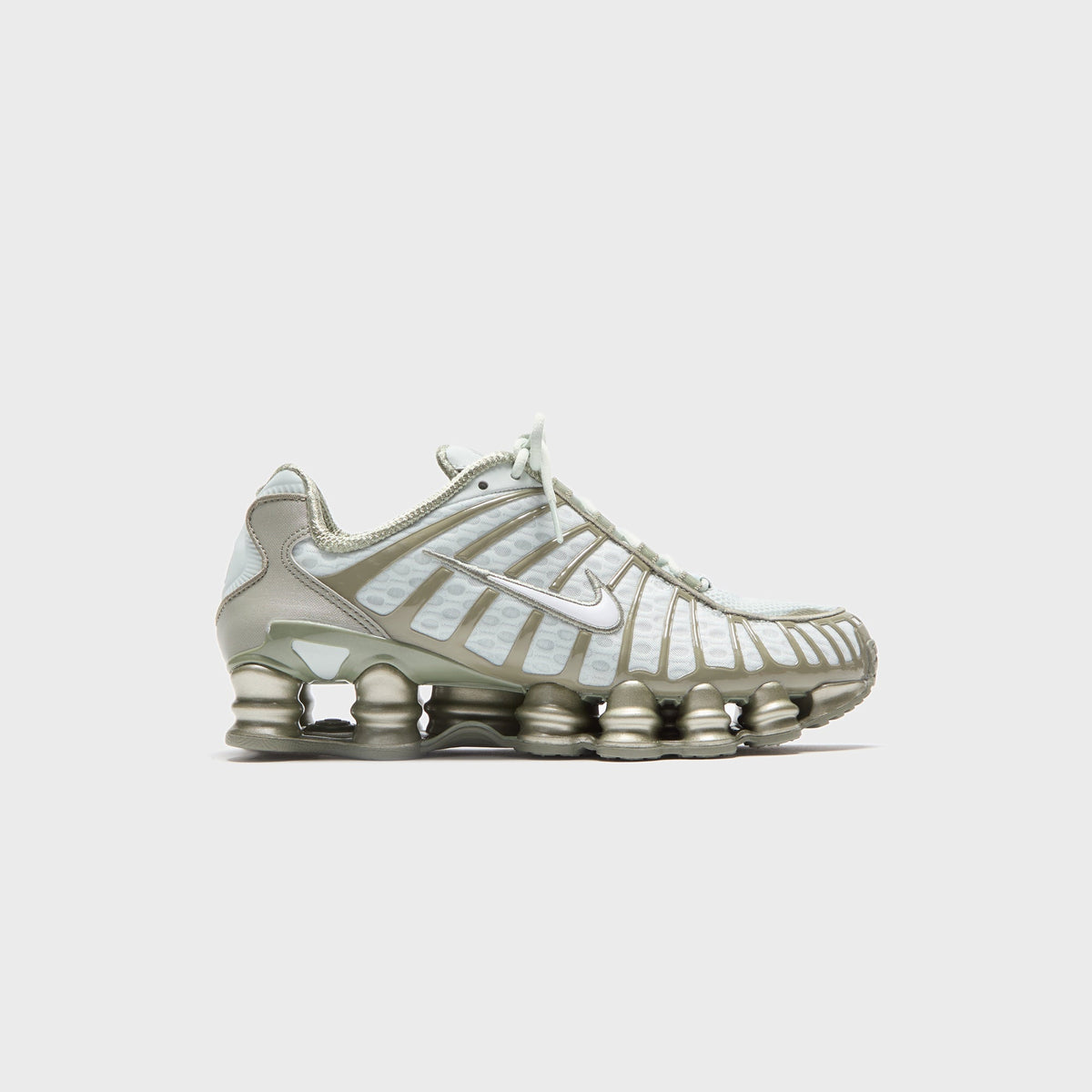 Nike WMNS Shox TL - Light Silver / Light Army / White | Kith Light Silver / Light Army / White