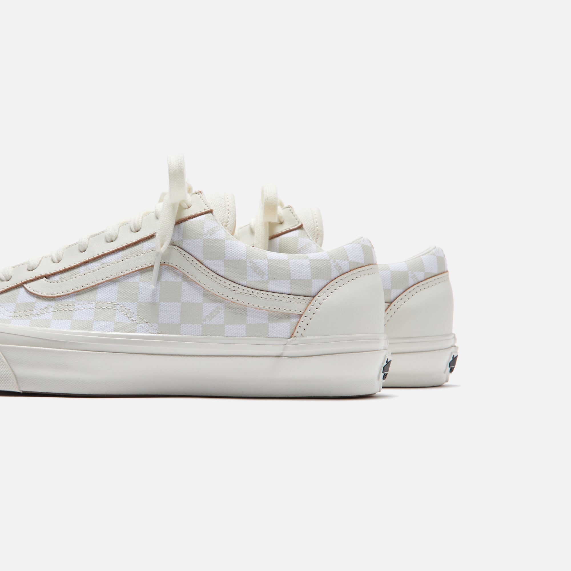 VANS OTW Old Skool 36 Vibram - Checkerboard Marshmallow | Kith Checkerboard Marshmallow