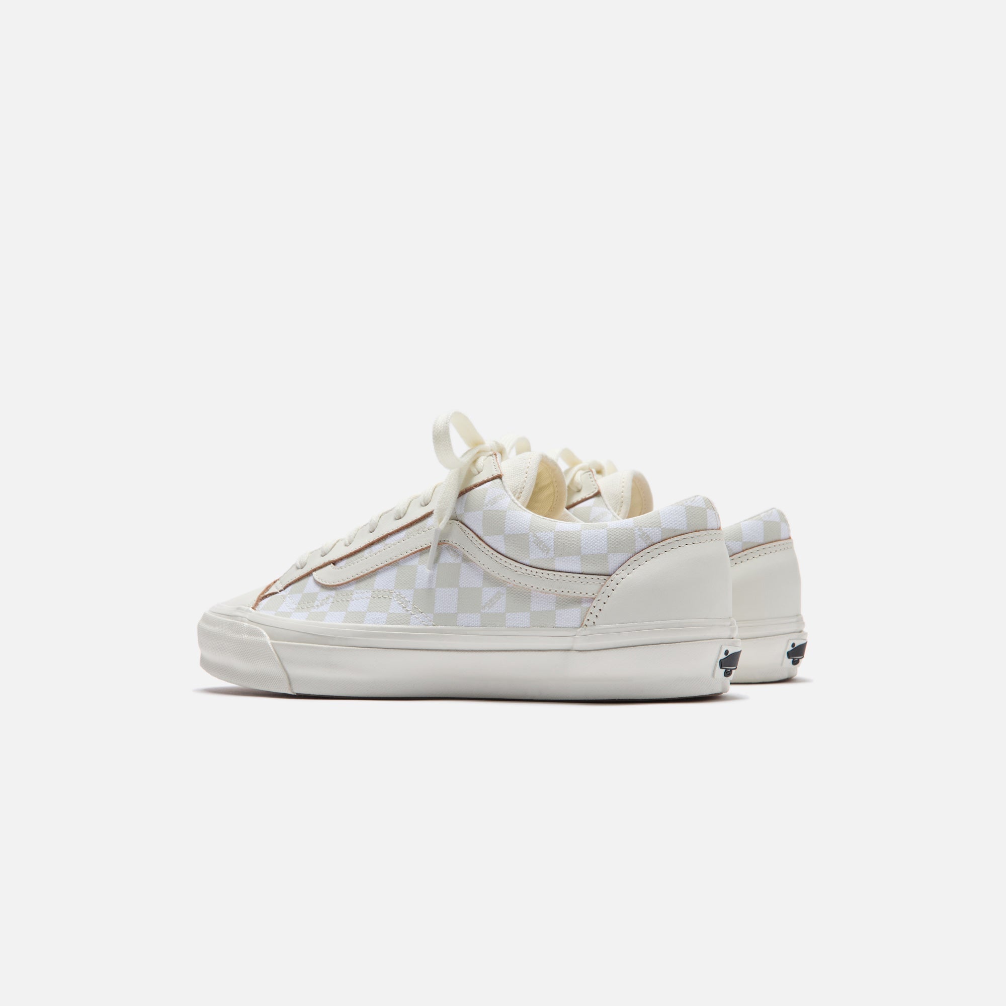 VANS OTW Old Skool 36 Vibram - Checkerboard Marshmallow | Kith Checkerboard Marshmallow