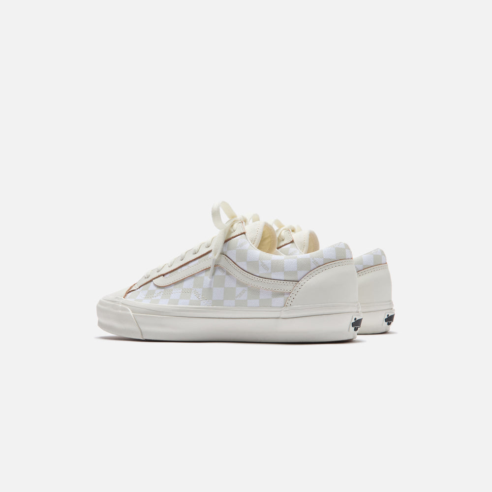 VANS OTW Old Skool 36 Vibram - Checkerboard Marshmallow | Kith Checkerboard Marshmallow